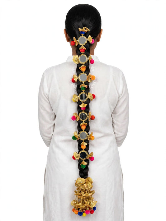 Mirror paranda in multi colour, Code: PR7