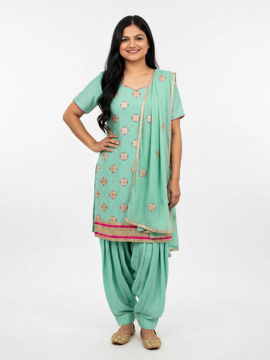 Cotton boutique stitched suit- Code: X35