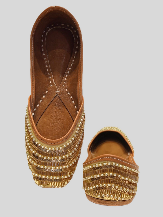 Golden Punjabi Jutti