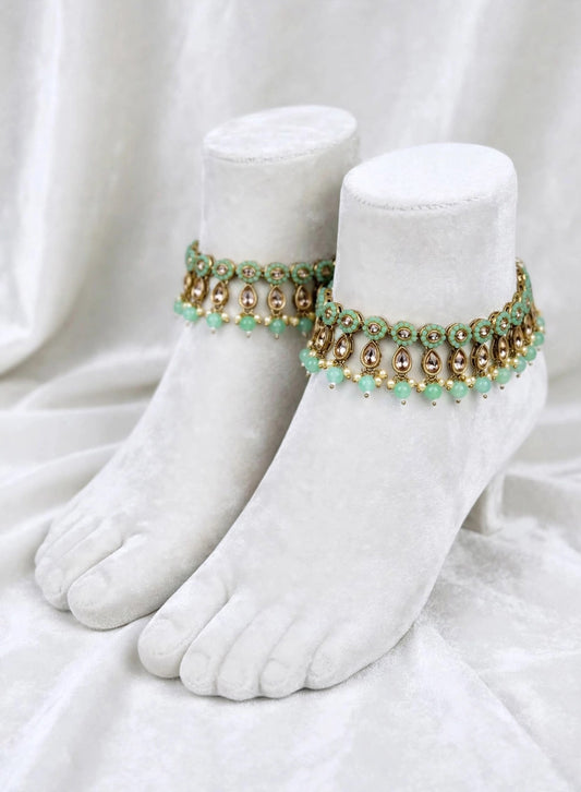 Statement pc in reverse AD anklets / jhanjra (TD-17)