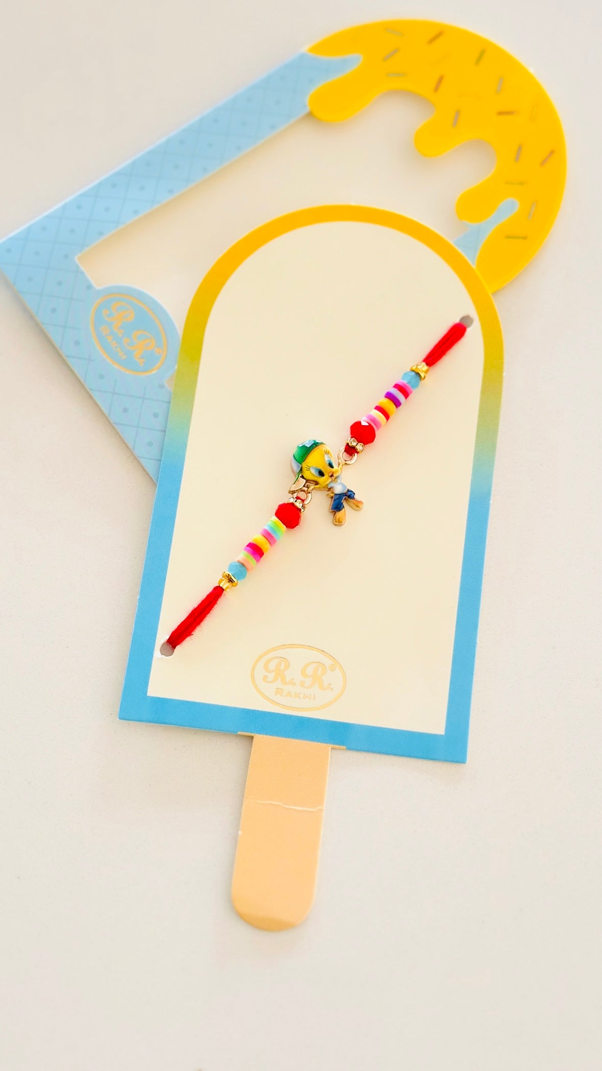Kids Rakhi / Rakhdi packs - Cartoon Rakhi. ( Code A89 )