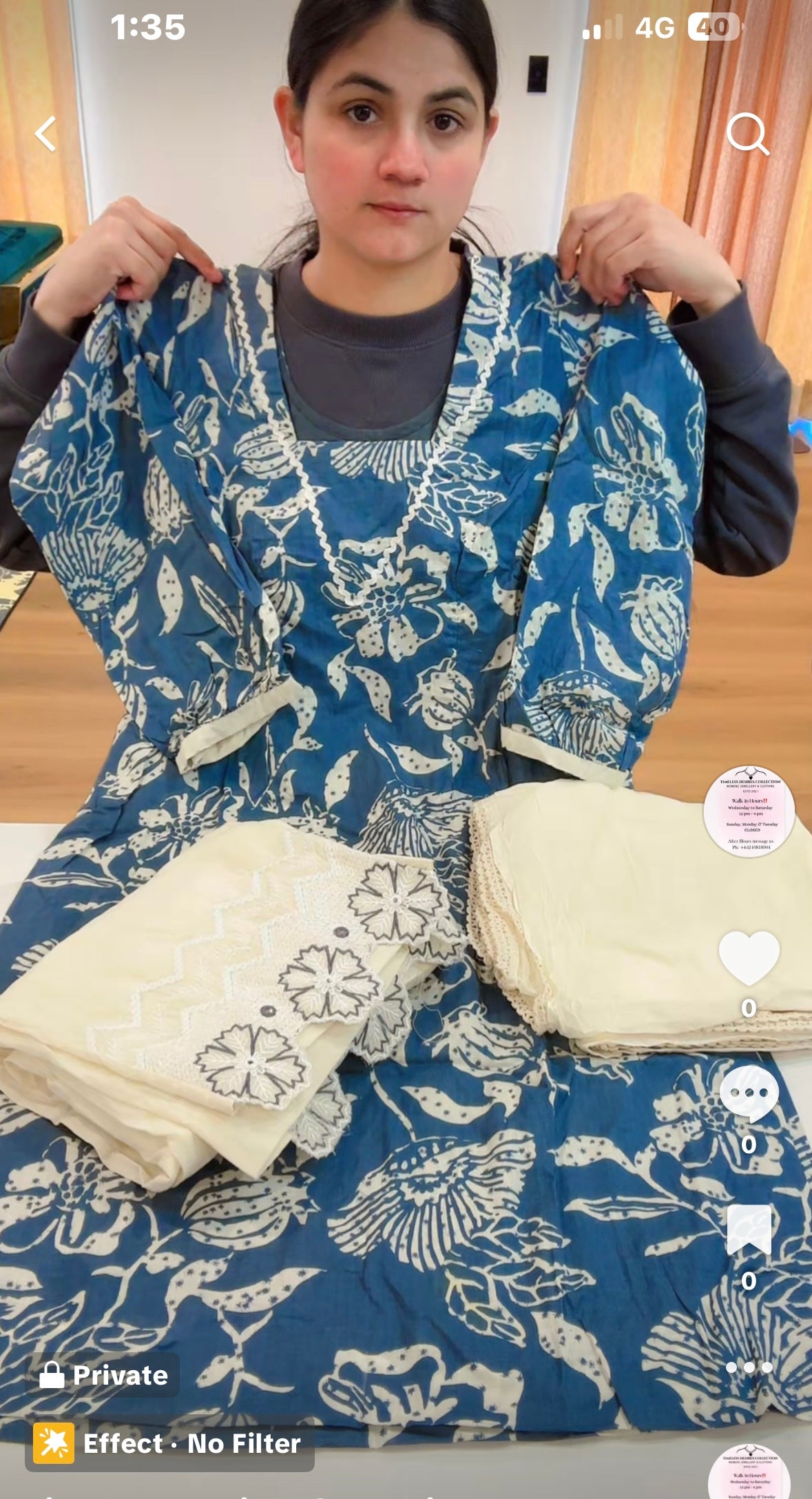 Cotton Printed Suit with Plazo - C20
