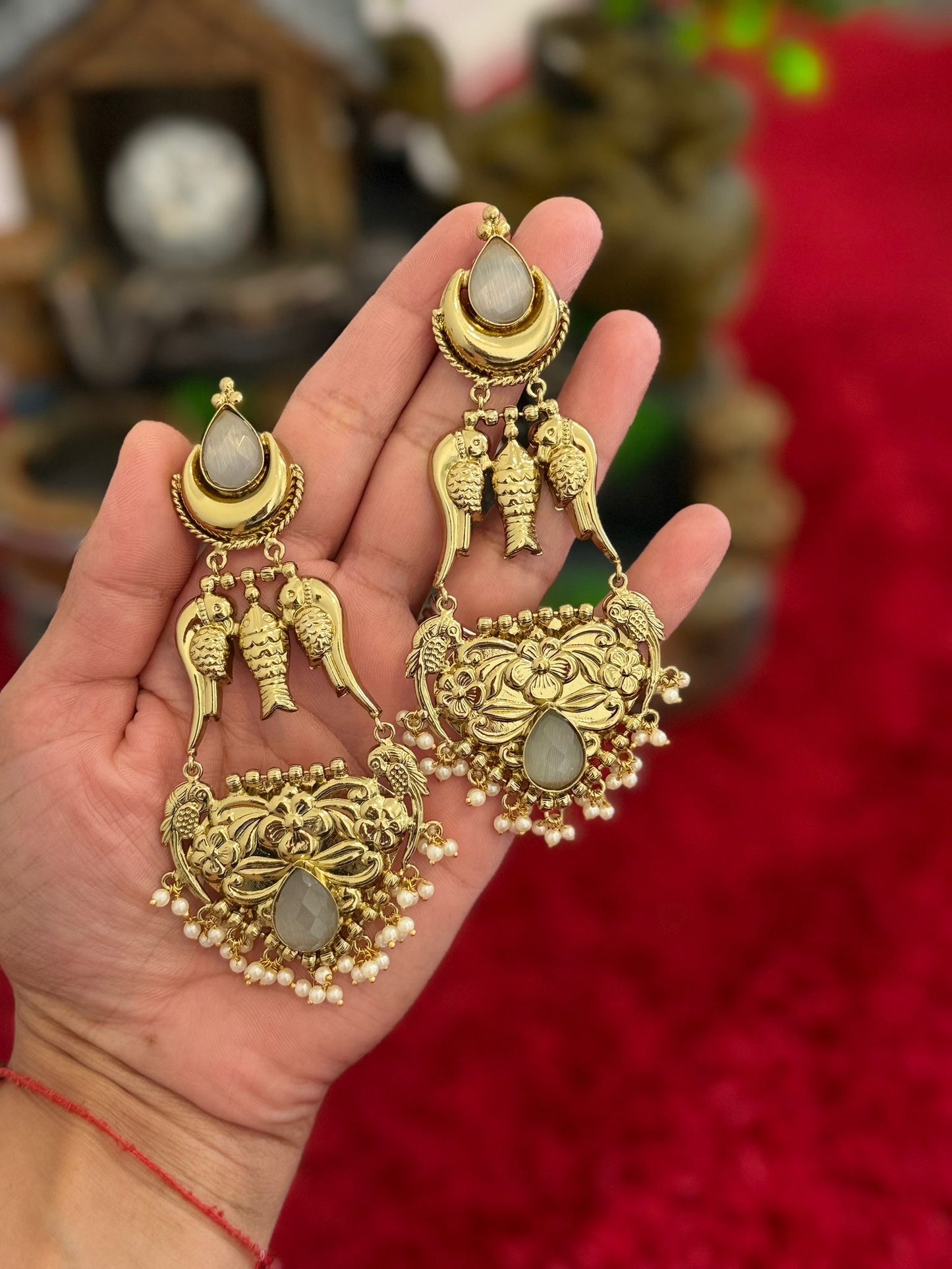 Kashmiri earrings, Code: X5
