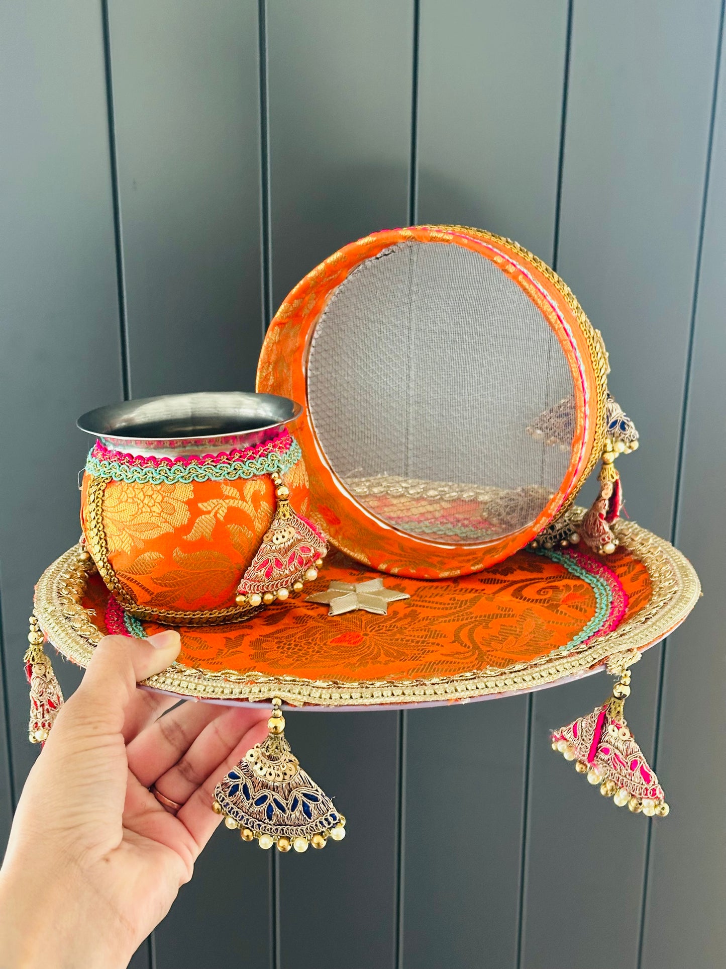 karwa Chauth Thali set