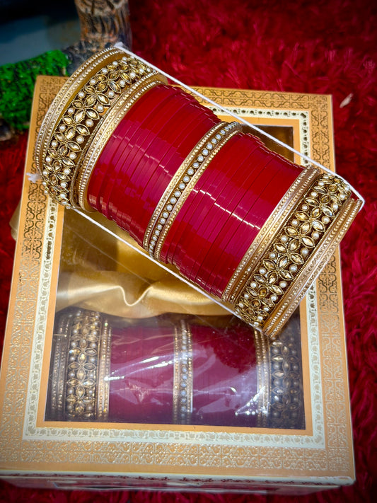 Bridal Chooda - ( Set of both hands )- X23