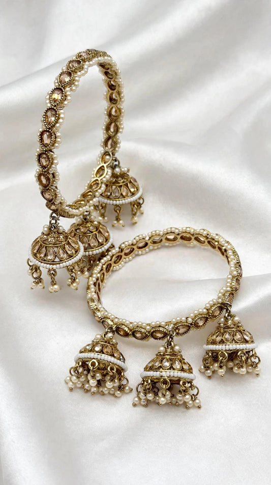 Gold Kade bangles  - Size 2.8