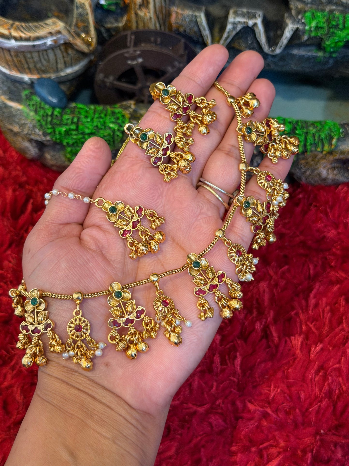 Kashmiri necklace set - x25