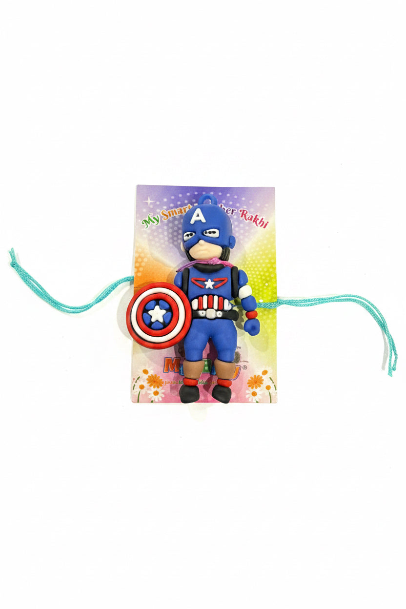 Captain America kids rakhi -  Code 400
