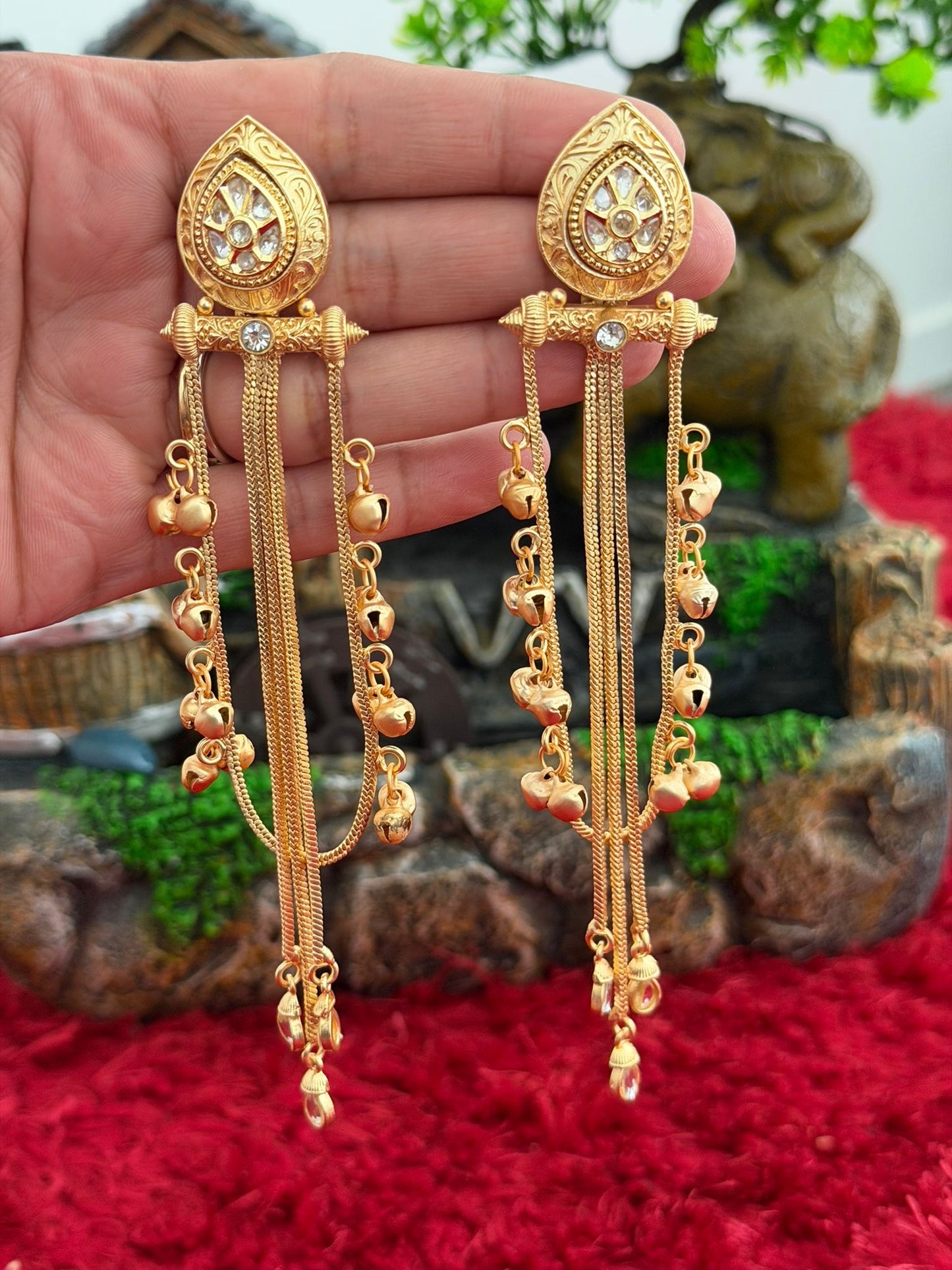 Kashmiri earrings, Code: X11
