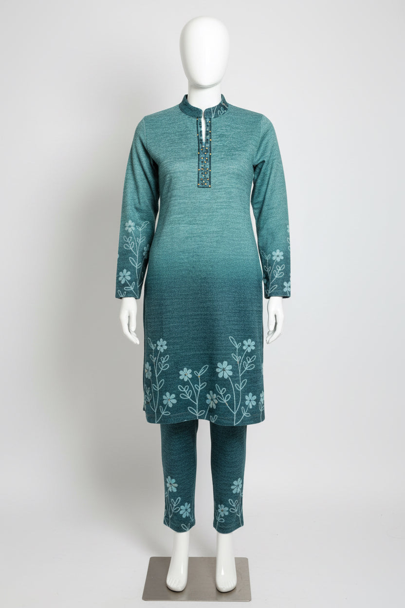 Krachi velvet Co-Ord set - Code: 137