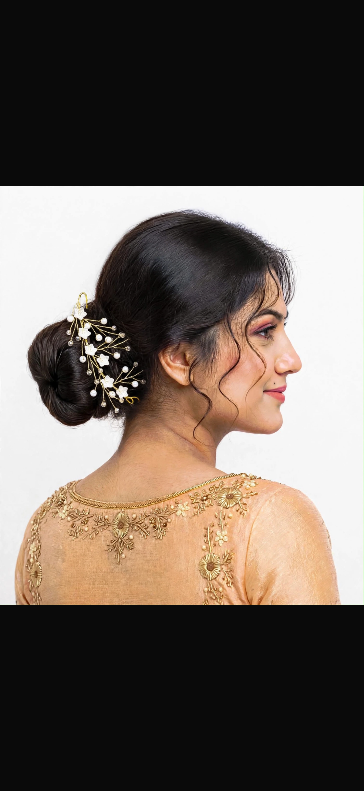 Hair accessory ( Suitable for Bun / Open Hair style )