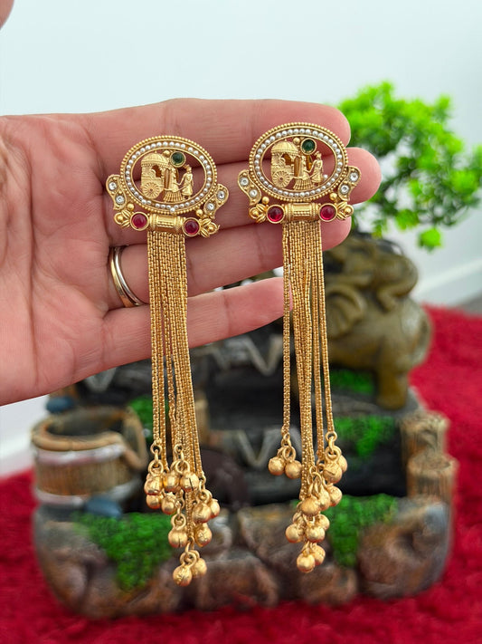 Kashmiri earrings, Code: X12