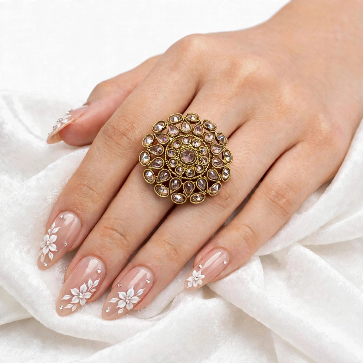 Ring in adjustable size