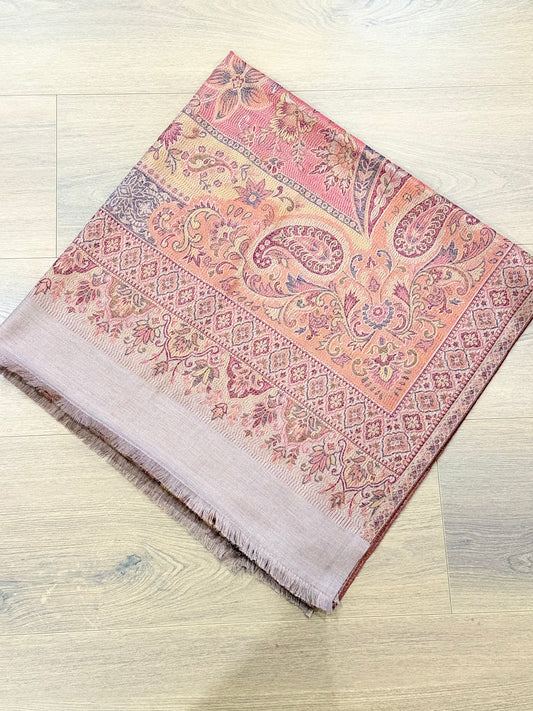 Double sided pashmina shawl : Code Y29