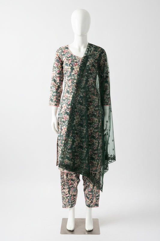 Kotrai warm salwar suit - code   
208