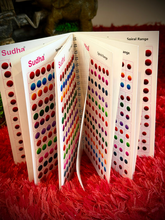 Double shaded bindi book - X52