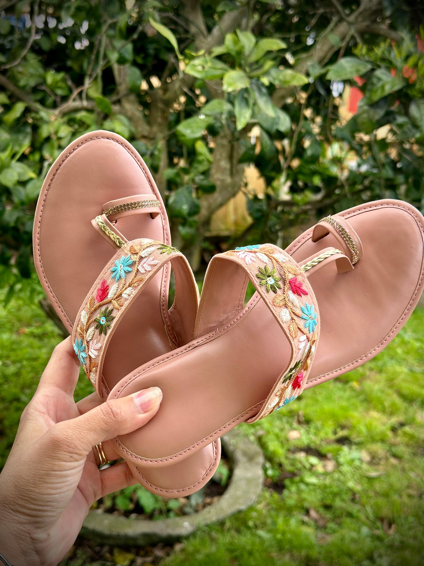 Sandals in multi colour