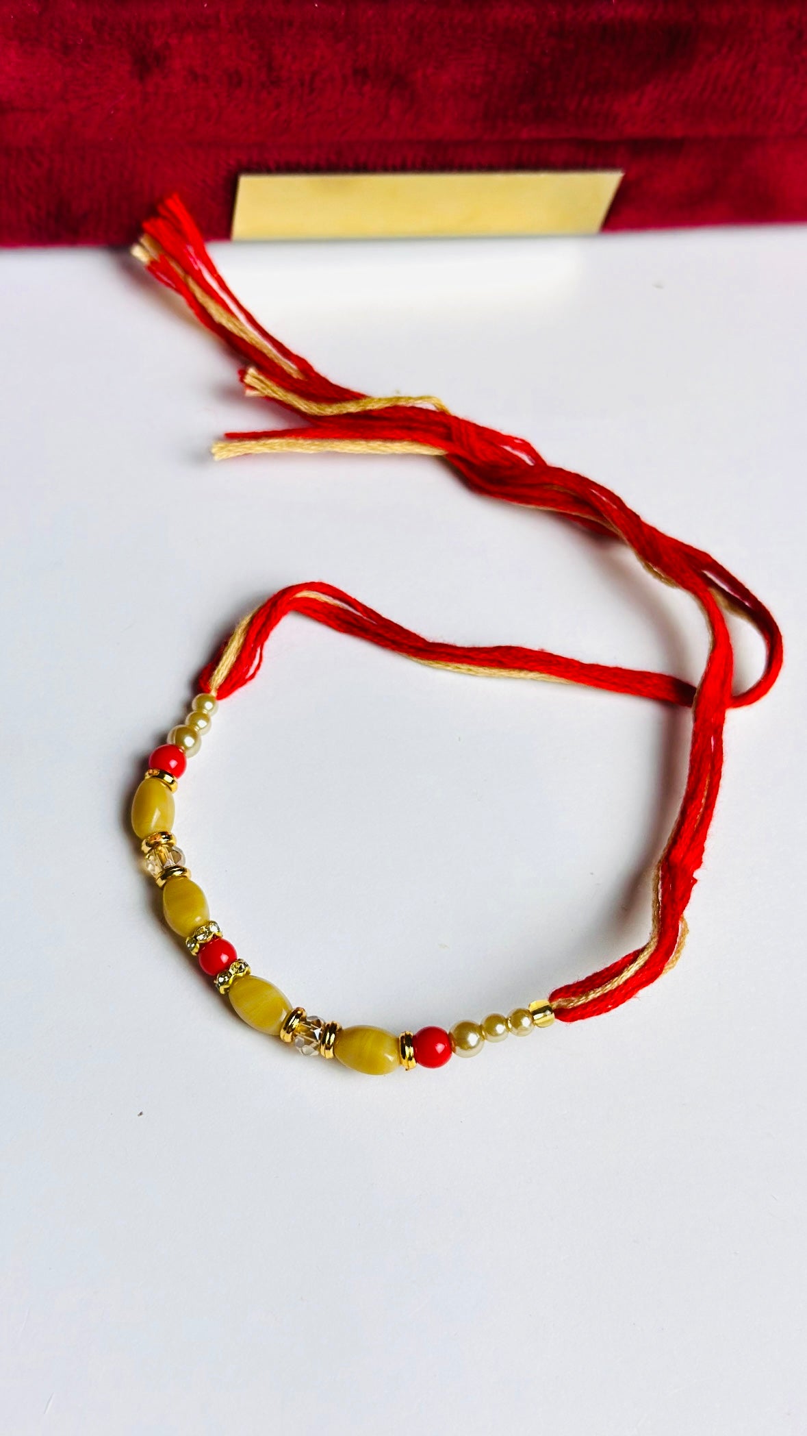Gold Rakhi / Rakhdi Thread ( Per PC ) - Code A55
