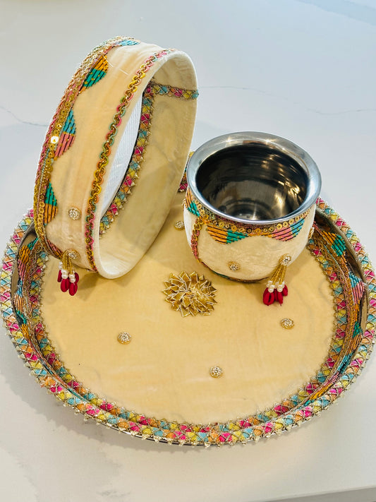 karwa Chauth Thali set