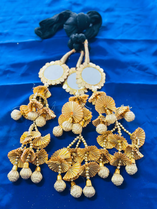 Golden colour paranda, ( Code: 34)
