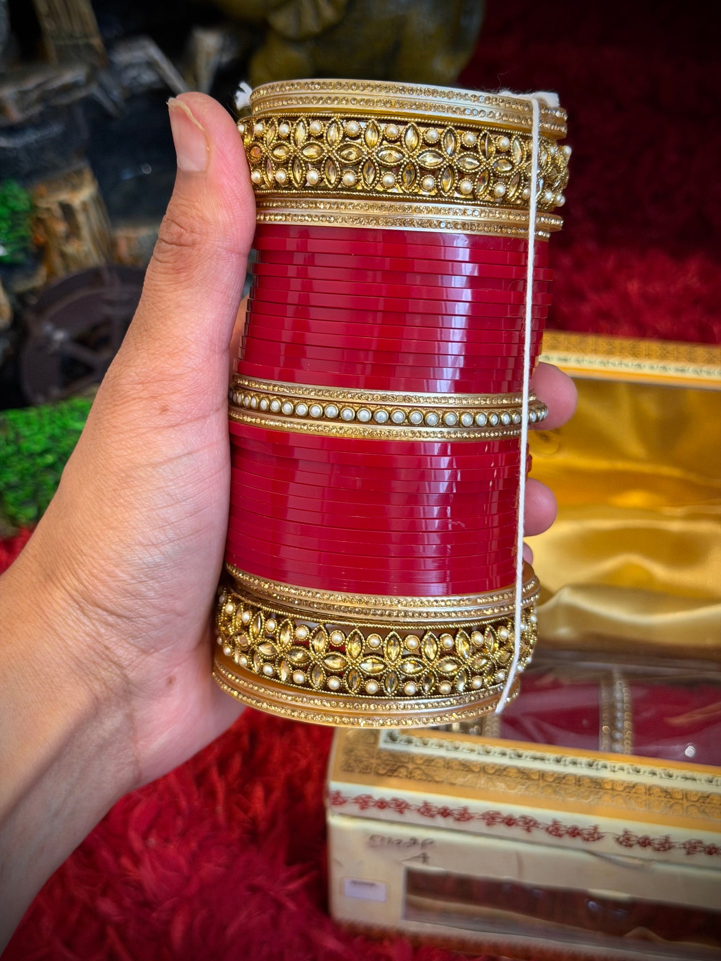 Bridal Chooda - ( Set of both hands )- X23