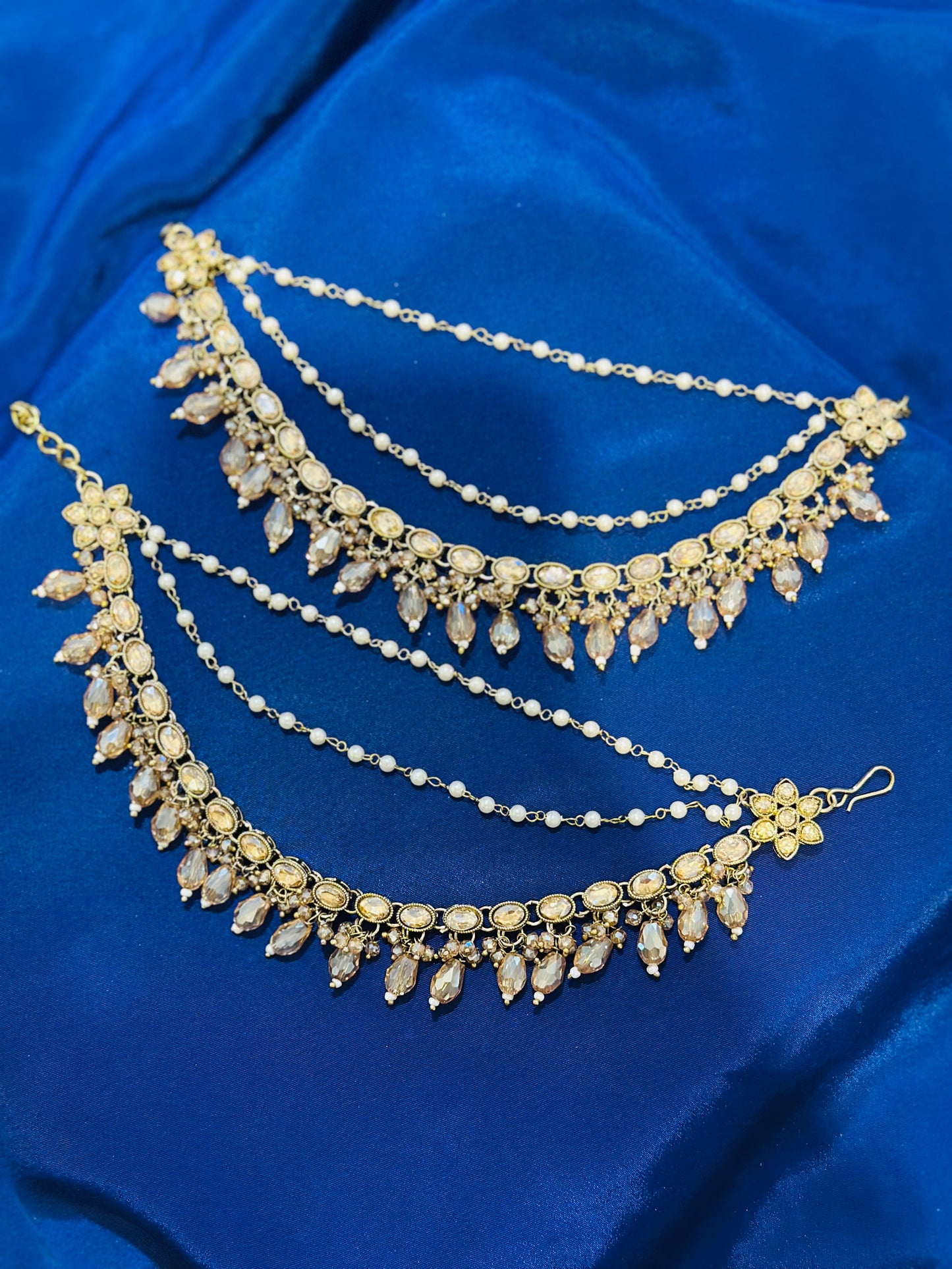 Sahara in polki, Colour: Gold, (Code:032)