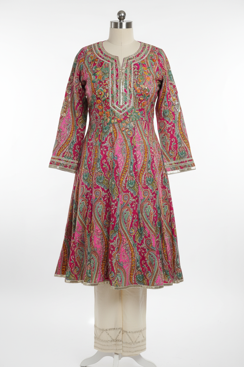 Kareena Inspired Suit 3 pcs suit with duppta - Code 345 ( order it and grab free earrings as gift )