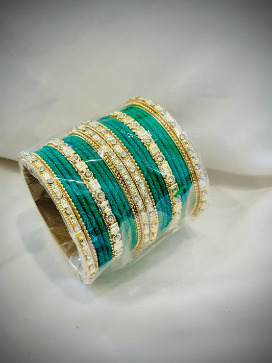 Bangle set - Colour: Light green ( Code: 015)