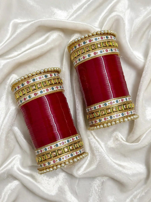 Bridal Chooda - ( set of both hands ) X12