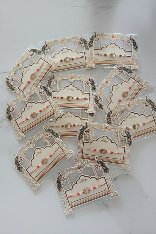 Meenakari rakhi packs ( per pc )