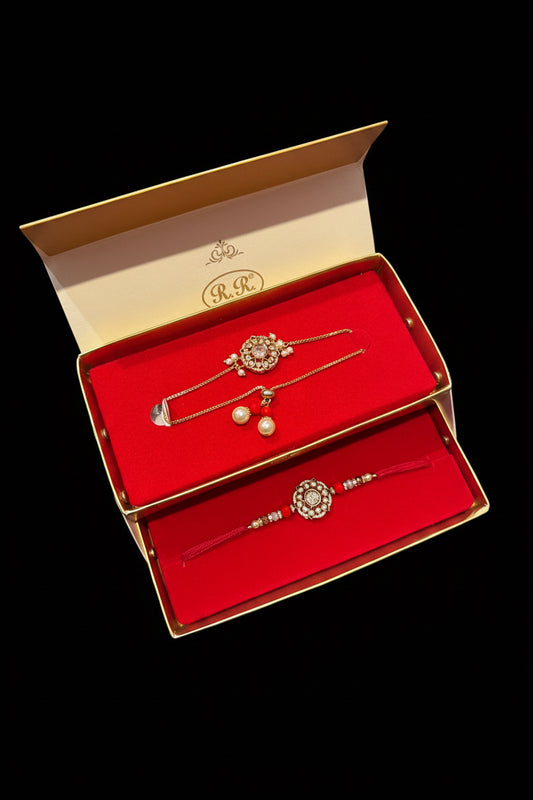 Veera bhabi rakhi combo set