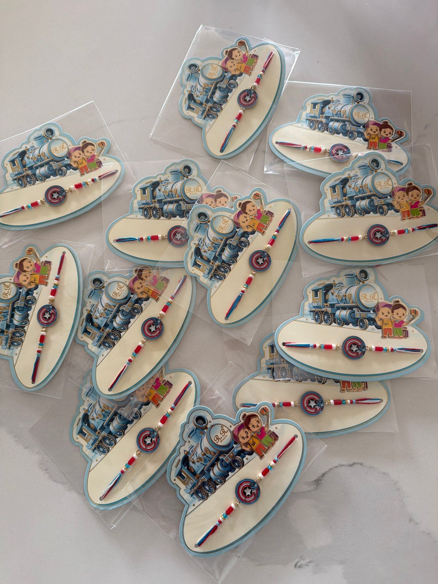 Kids rakhi packs (per pc )