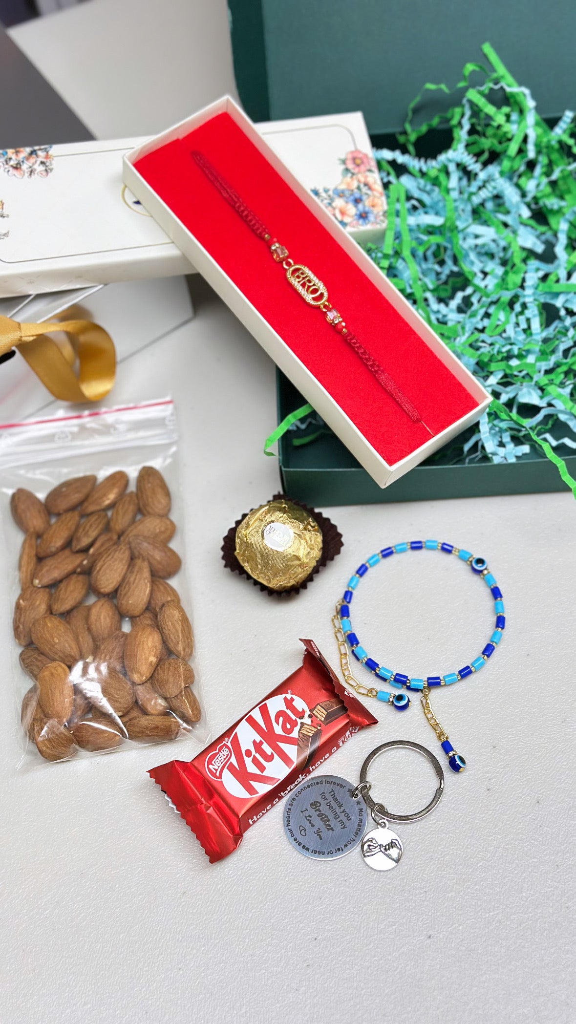 Rakhi / Rakhdi Hamper box for Brother - ( All in one ) Premium Box