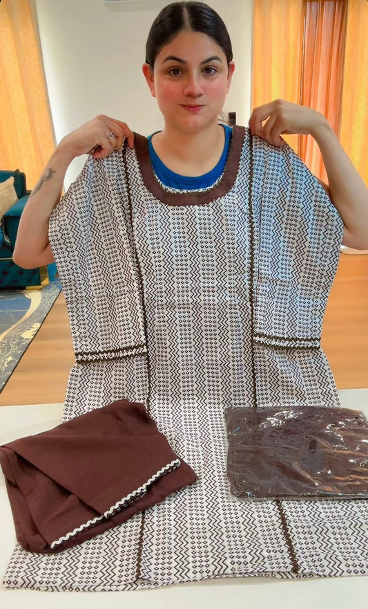 Cotton Printed Boutique Stitched Suit, Code: 227