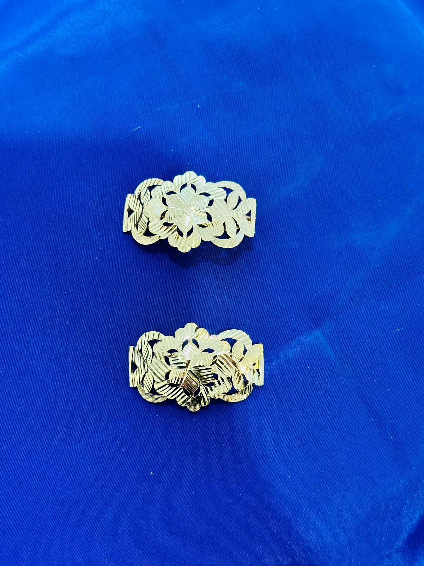 Gold plated hair clips - (Code:047)