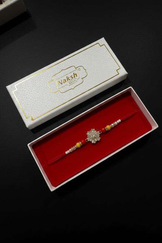 American Diamond Rakhi Box