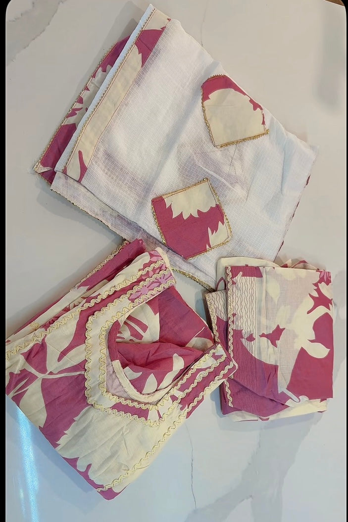 Onion shade Cotton salwar suit ( Code: C58 )