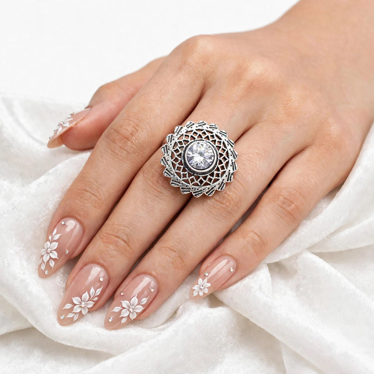 Ring in adjustable size
