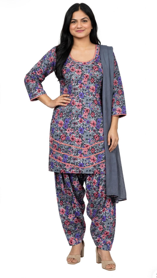 Casual wear boutique stitched cotton salwar suit in premium quality, (code: 229)