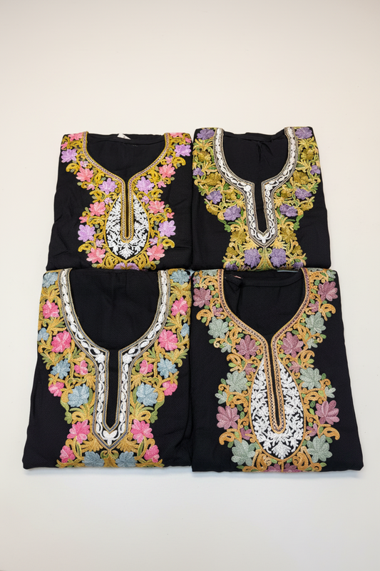 Taking pre orders now ——Free size Kashmiri woolen kurti - ( grab free gift as kangan with it )
