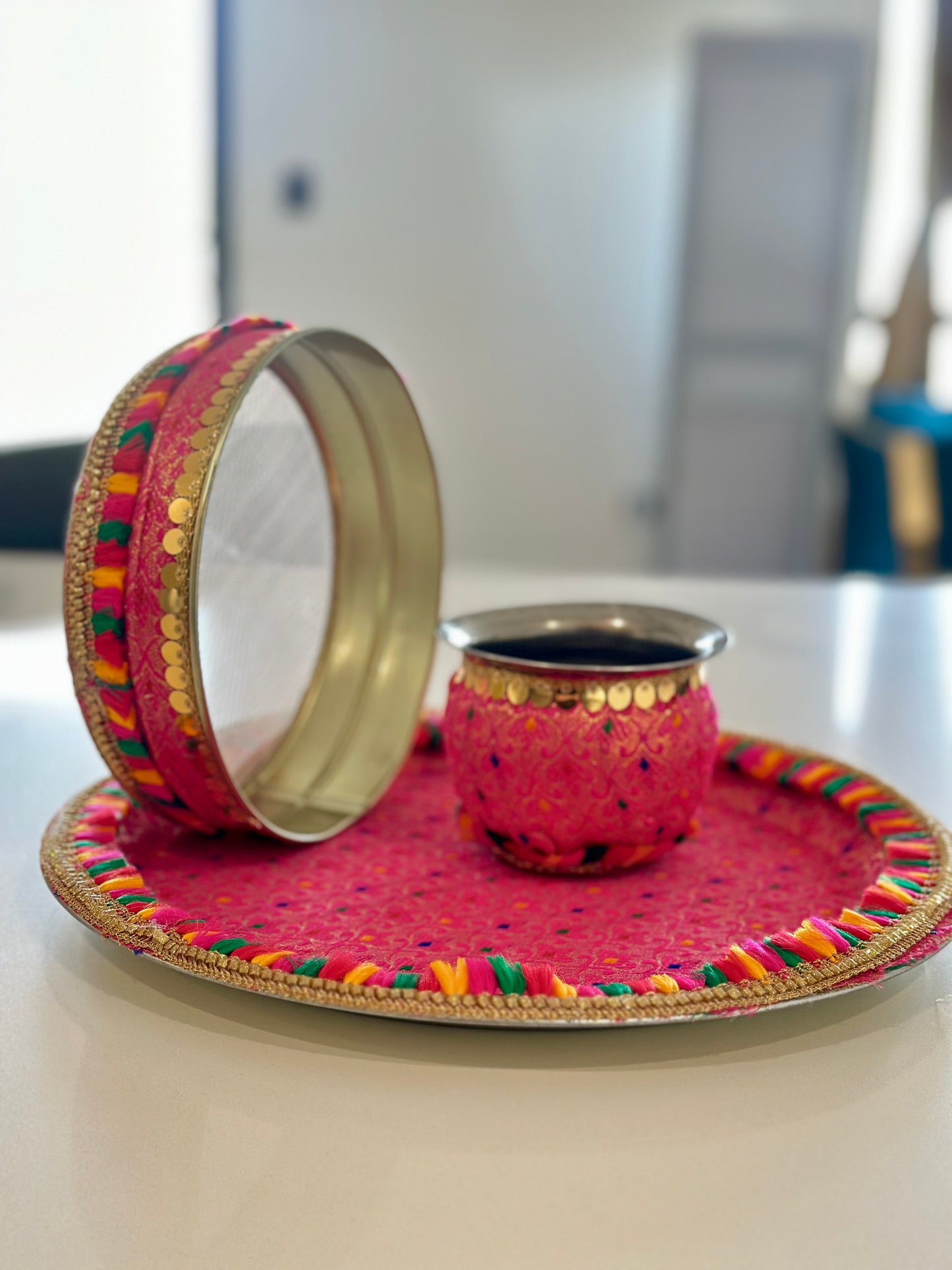 karwa Chauth Thali set