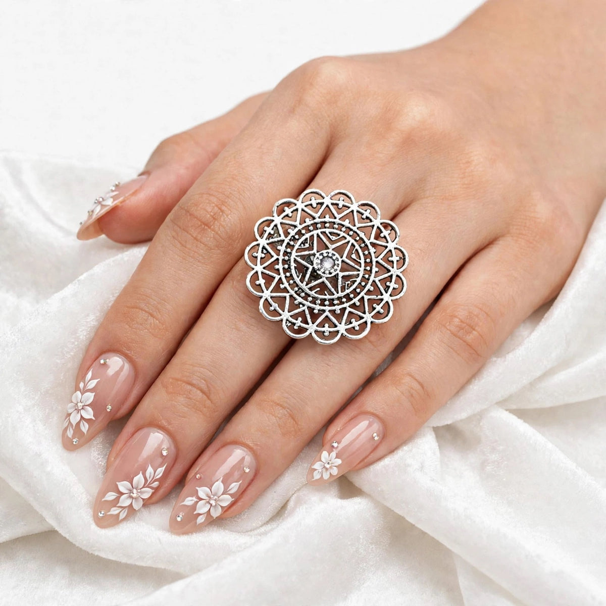 Ring in adjustable size
