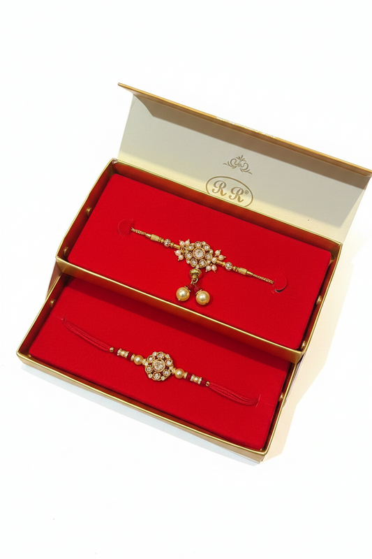 Veera bhabi rakhi combo set