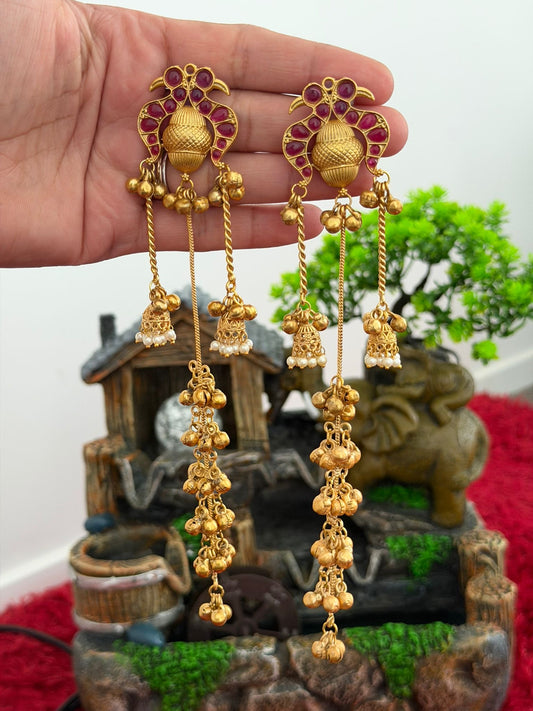 Kashmiri earrings, Code: X17