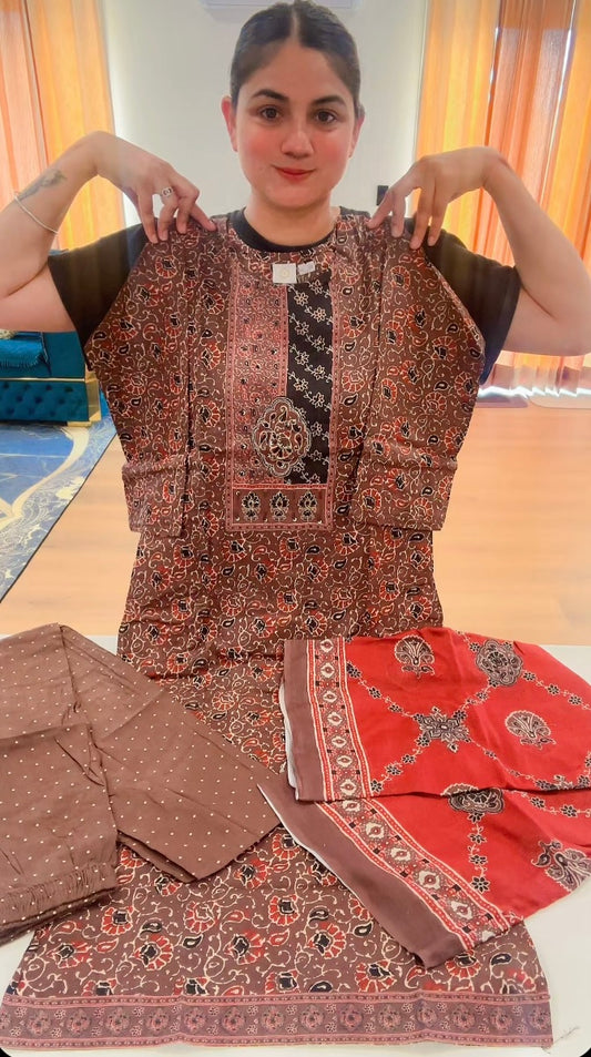 Readymade 3 piece suit, Colour: coffee, Code: 164