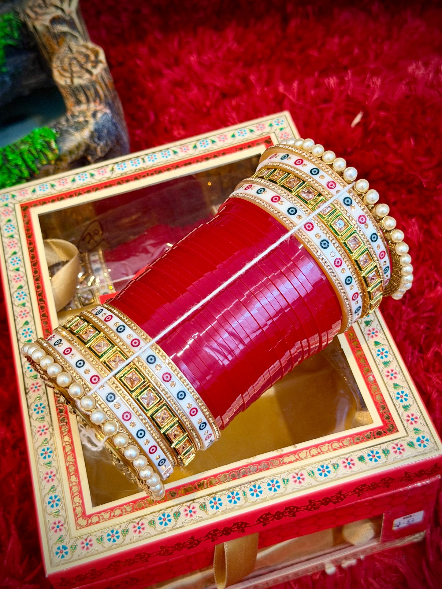 Bridal Chooda - ( set of both hands ) X12