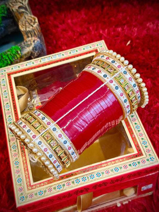 Bridal Chooda - ( set of both hands ) X12
