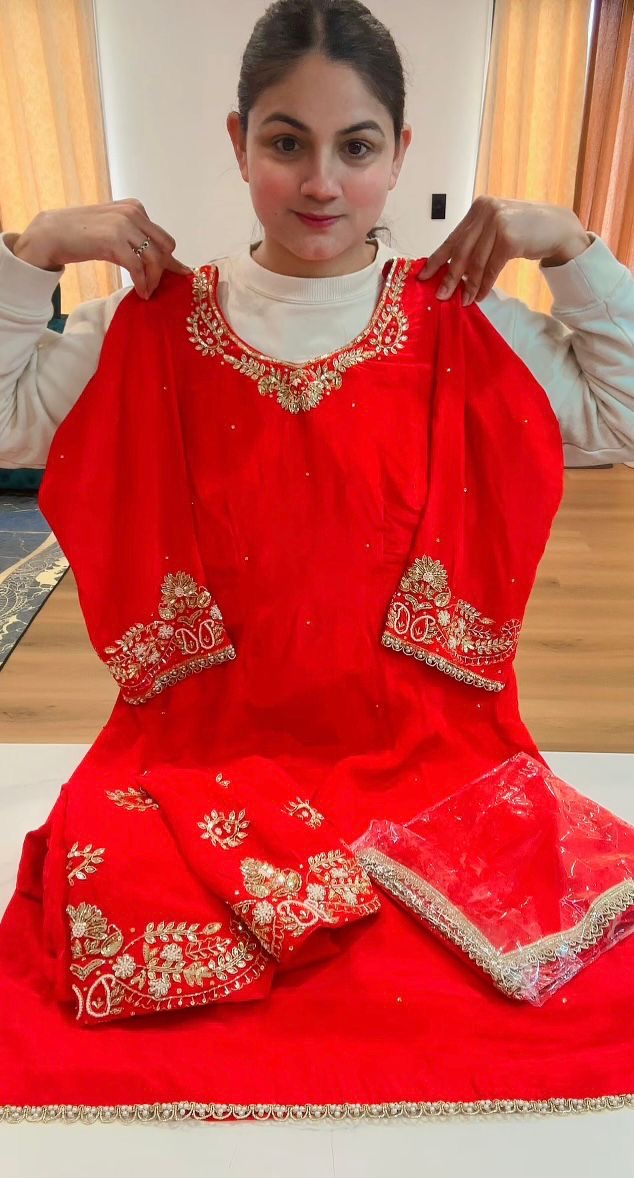 Handwork red suit, Code: X39