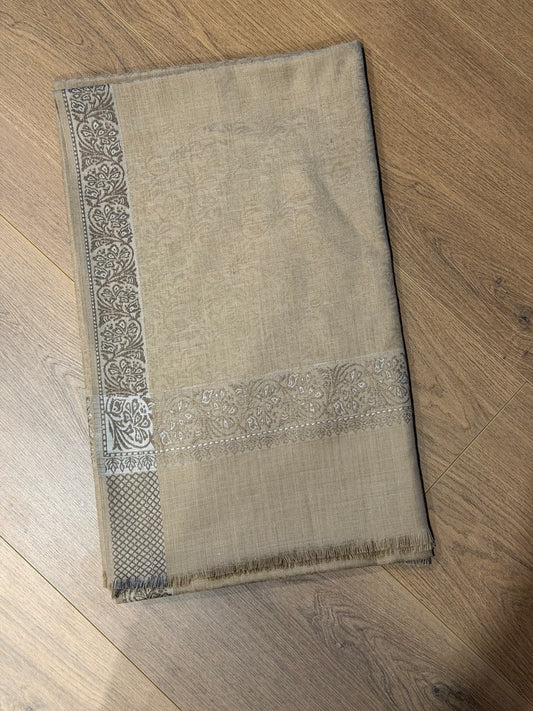 Self designed pashmina shawl : Code Y25