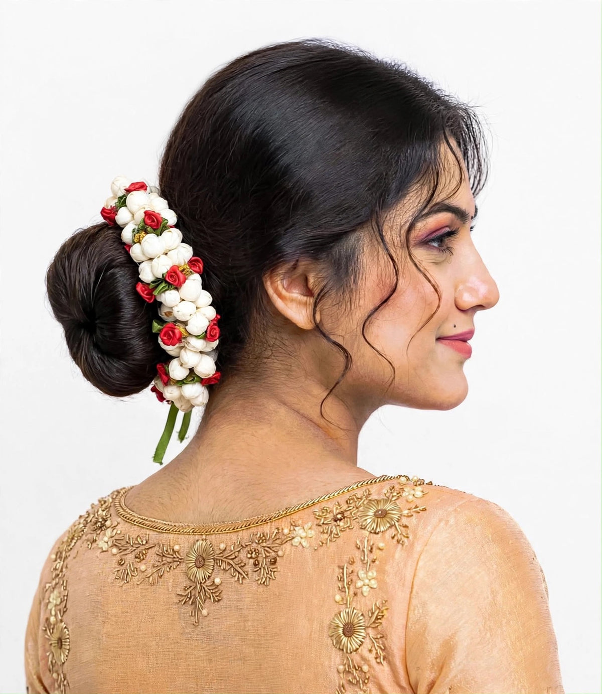 Hair Gajra accessory ( Suitable for Bun / Open Hair style )